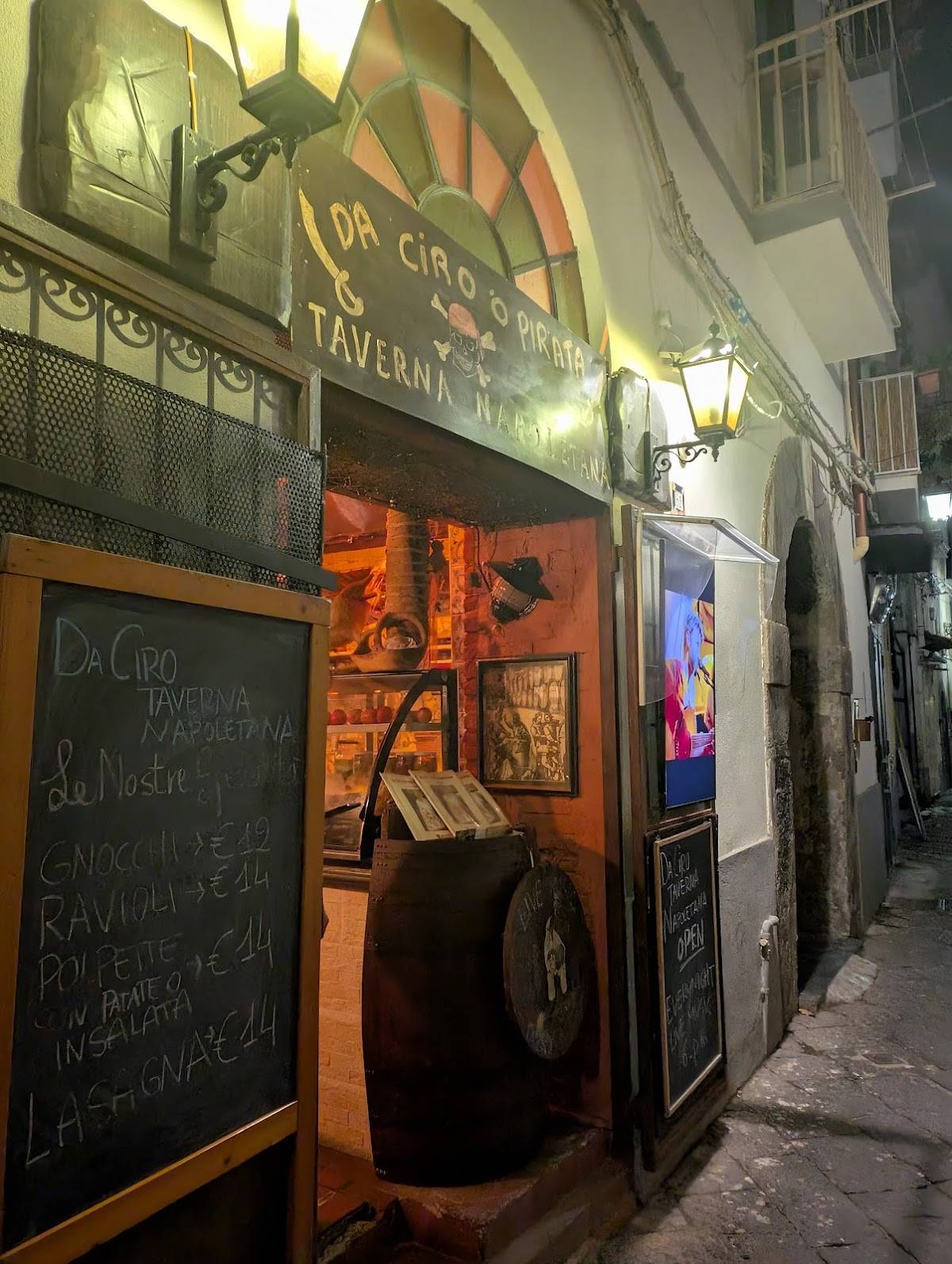 Menu di Da Ciro Taverna\Trattoria 