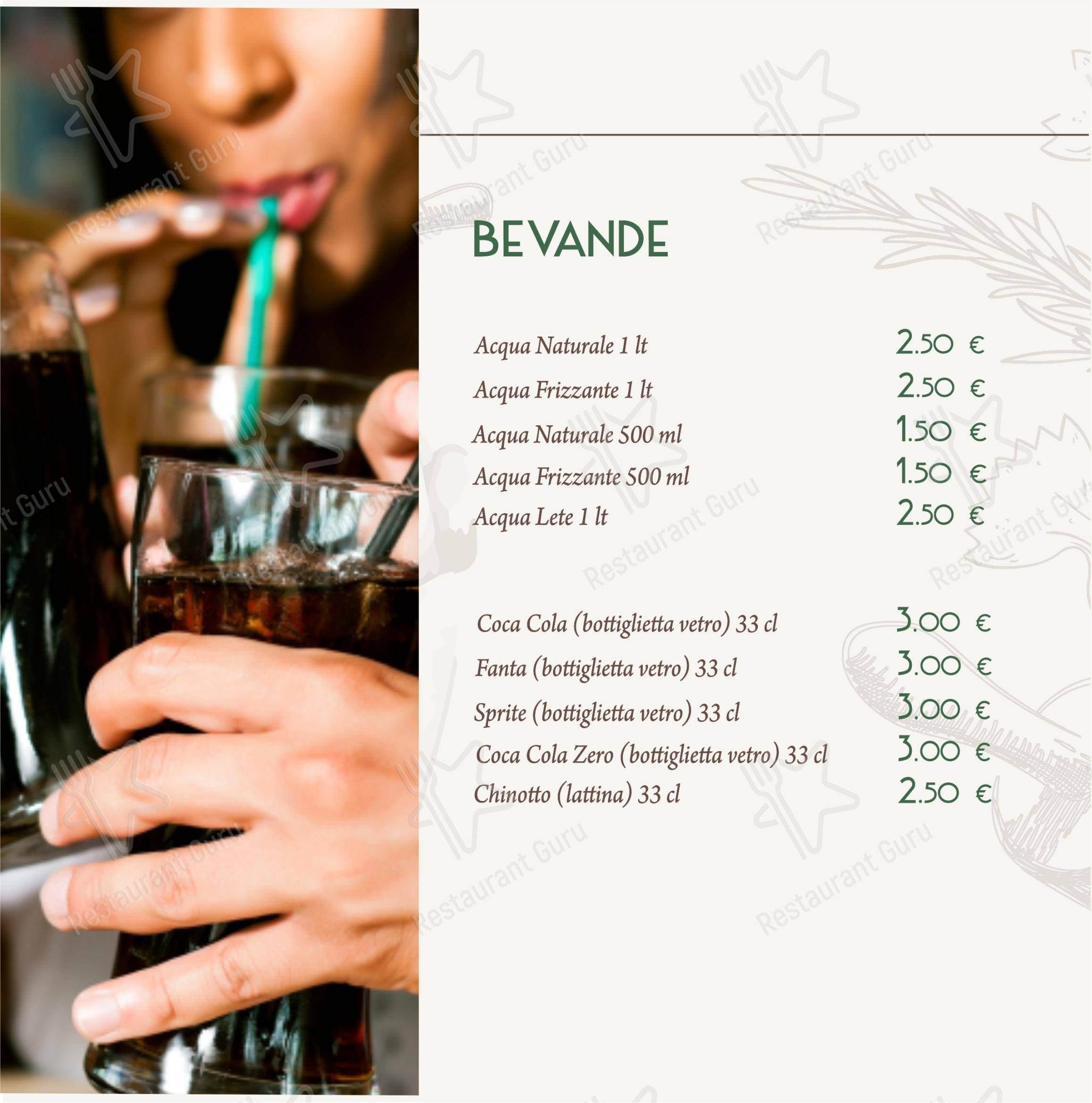 Menu bar per Da Onofrio Ristorante Pizzeria in Furci Siculo