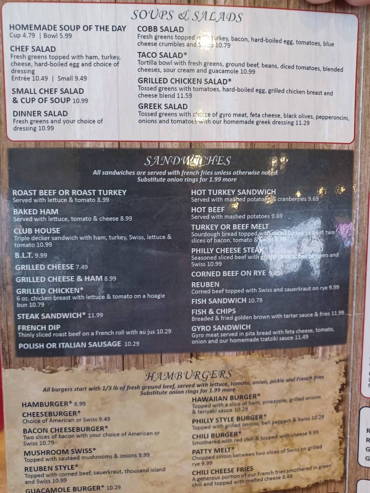 Menu at Appleridge Cafe, Wheat Ridge