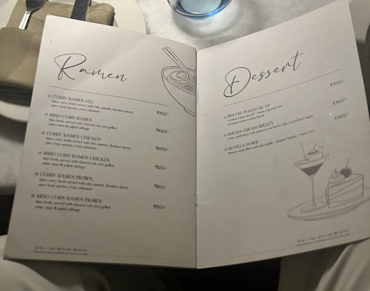 Diablo Chandigarh menu