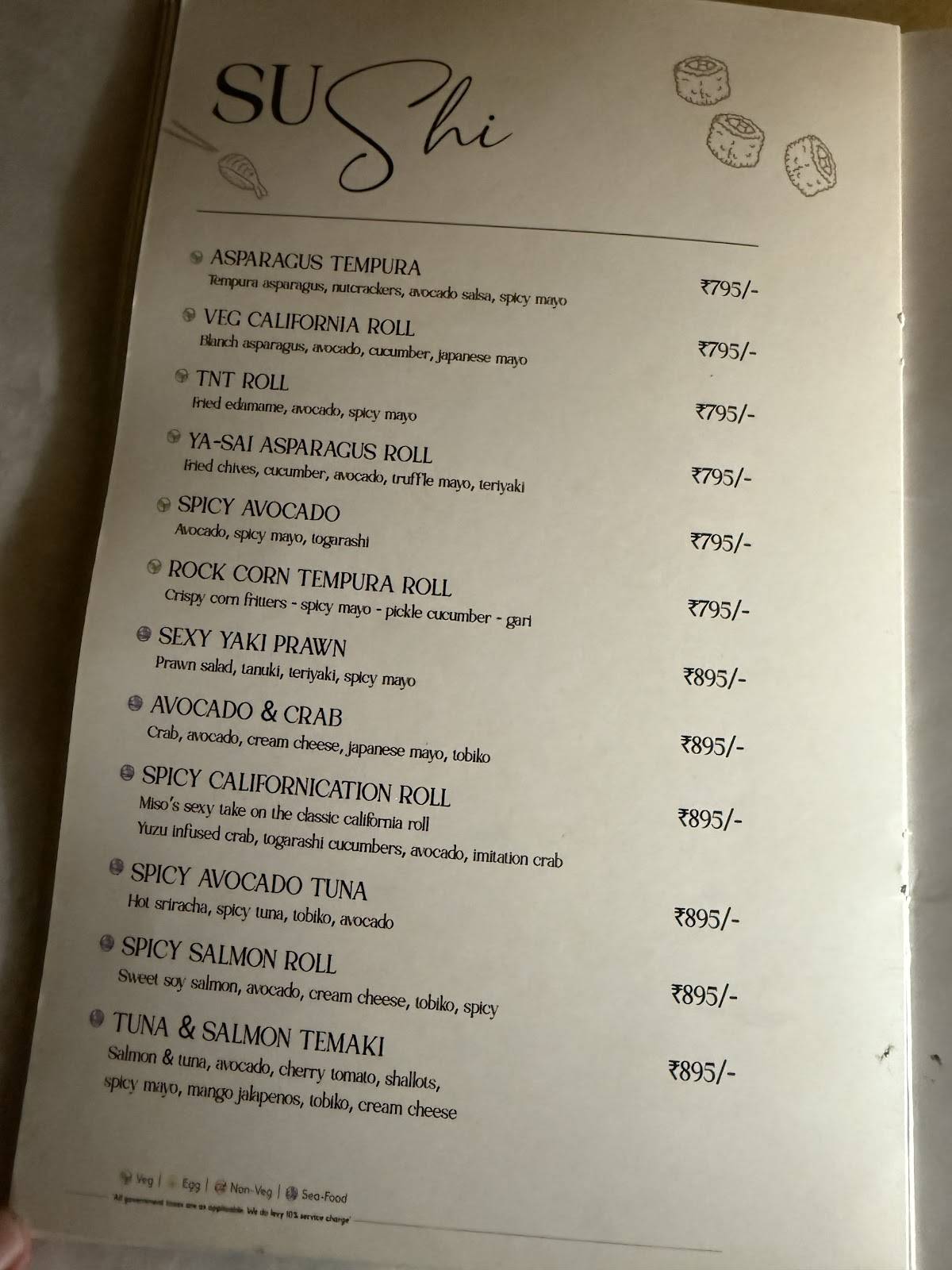 Diablo Chandigarh menu