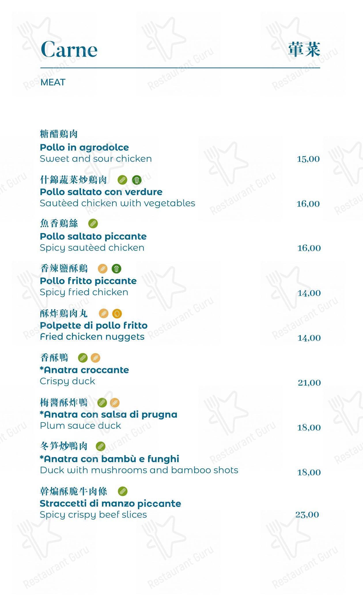 Menu di Dim Sum - Menu bar