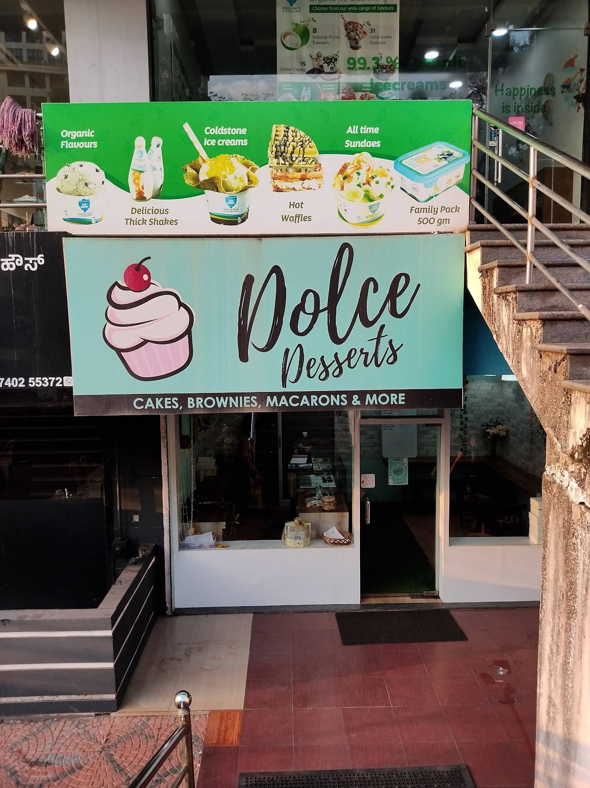 Dolce Desserts menu
