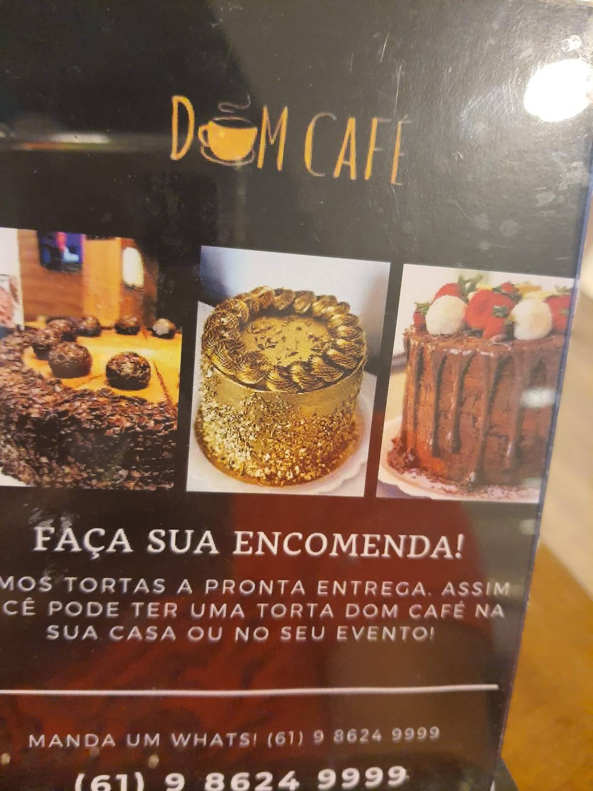 Dom Café Torteria e Cafeteria cardápio