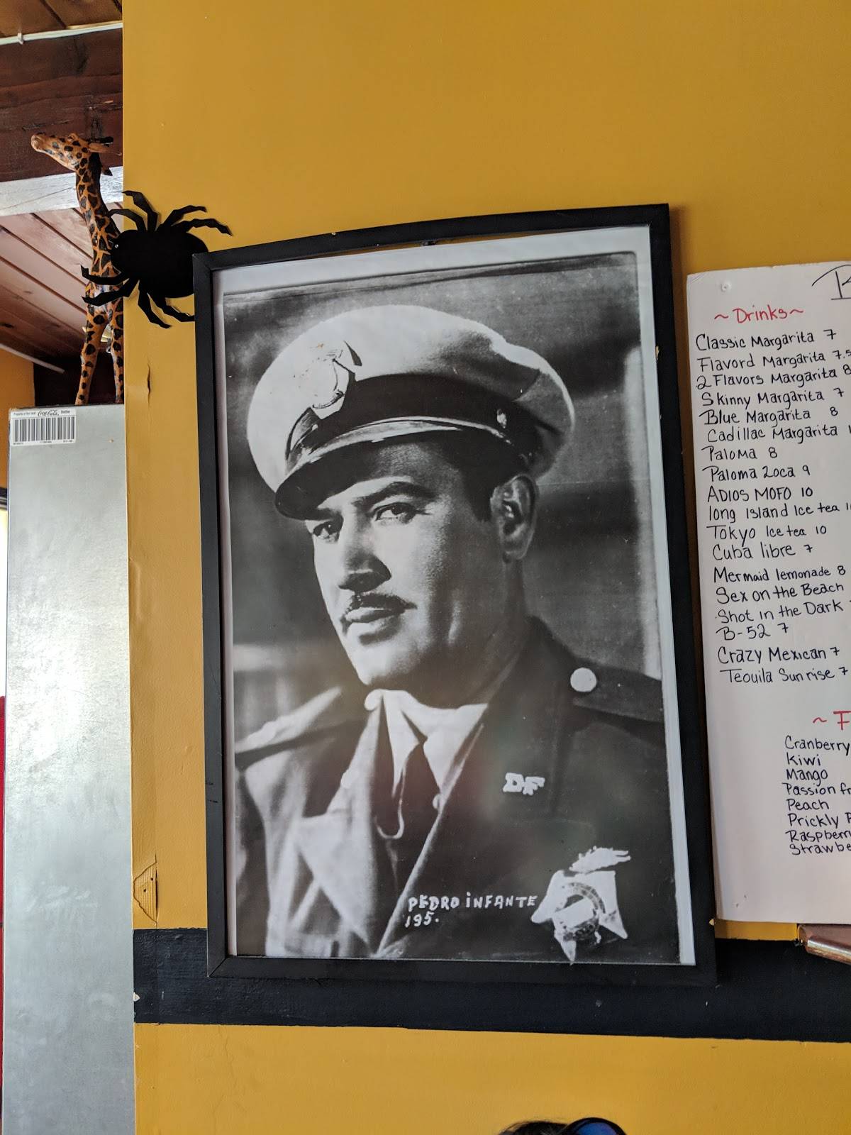 Menu at El Legendario Mexican Restaurant, Seattle