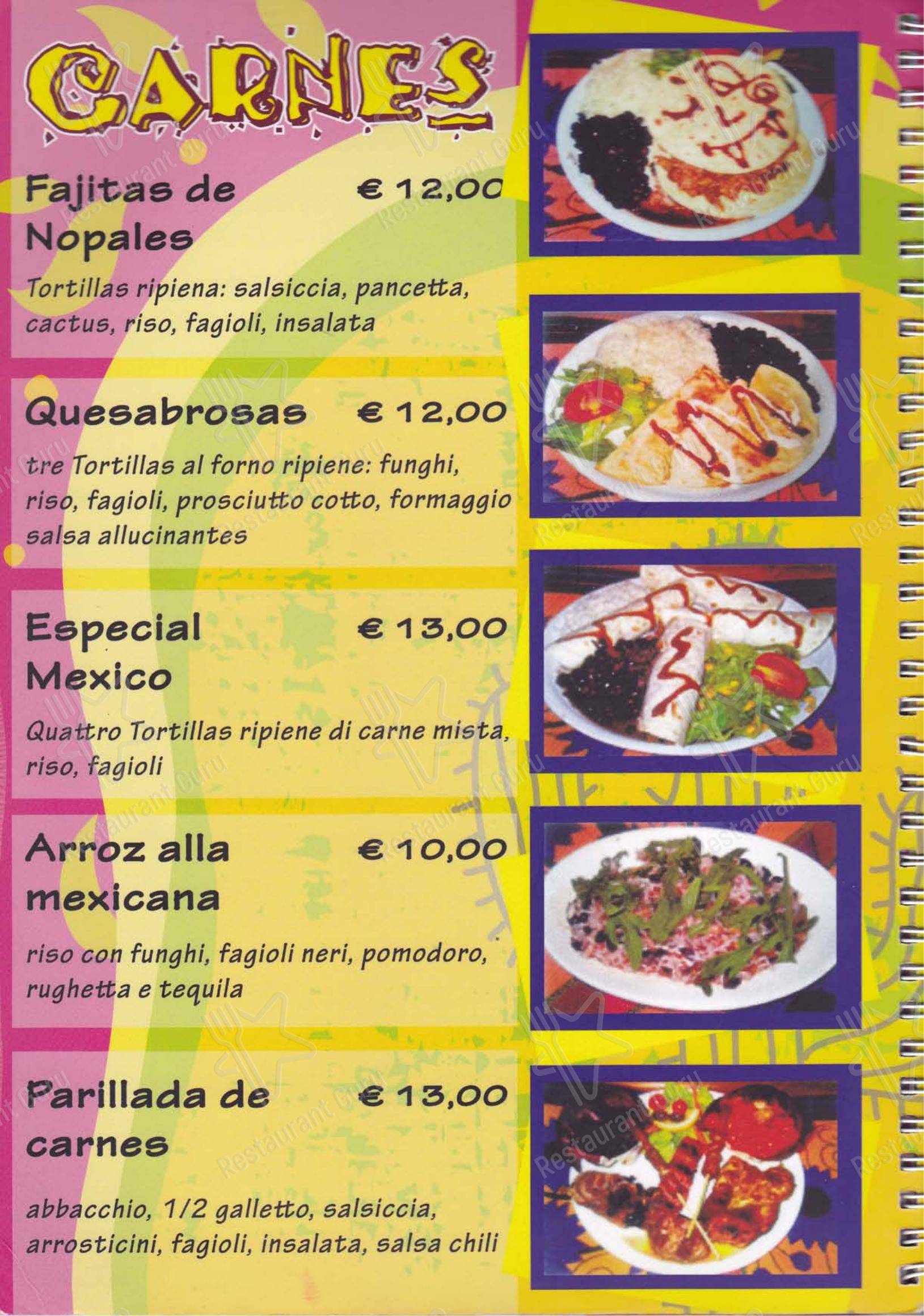 Детское per El Mosquito ristorante