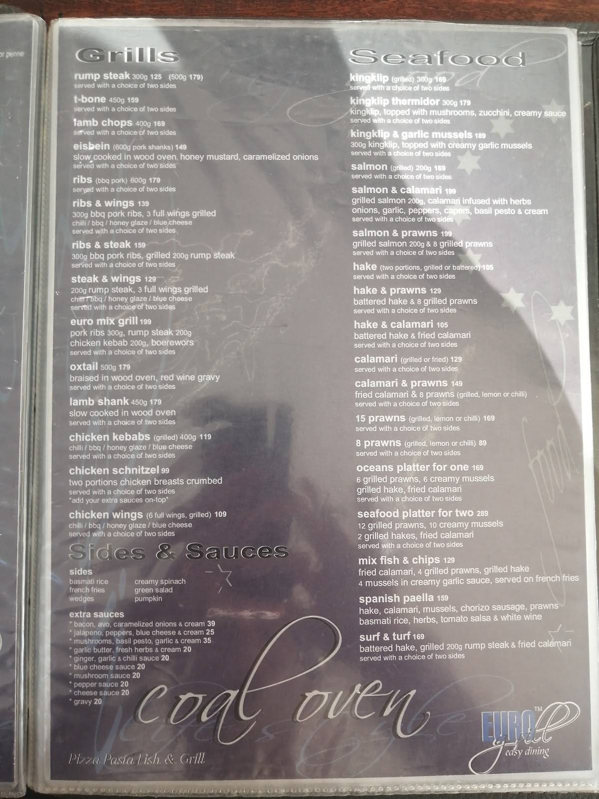 Menu At Euro Caff Cafe Bloemfontein U32 Mimosa Mall menu-at-euro-caff-cafe-bloemfontein-u32-mimosa-mall