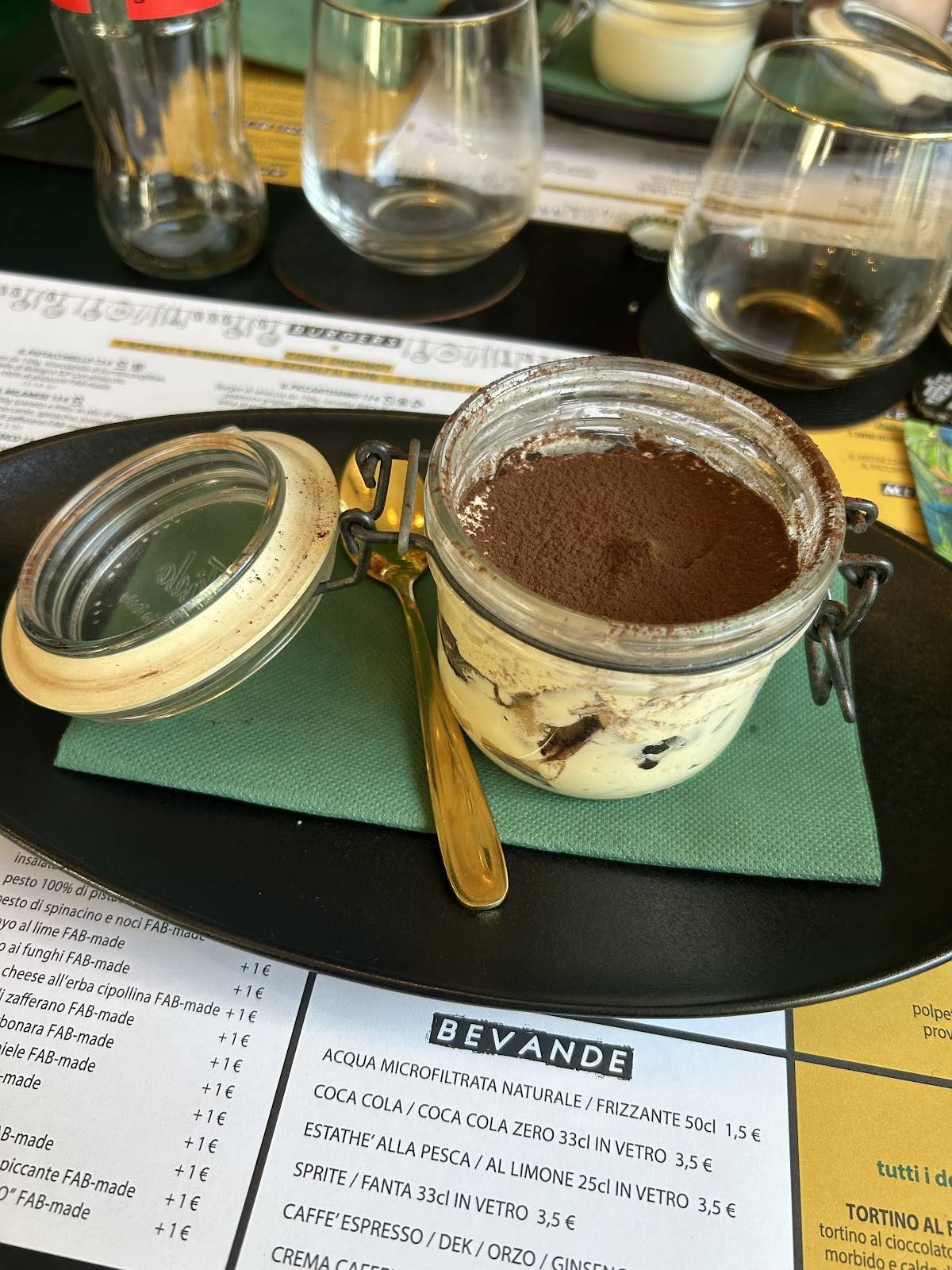 Menu di FAB Gallarate - Burger Bar / Cocktail / Craft Beer 