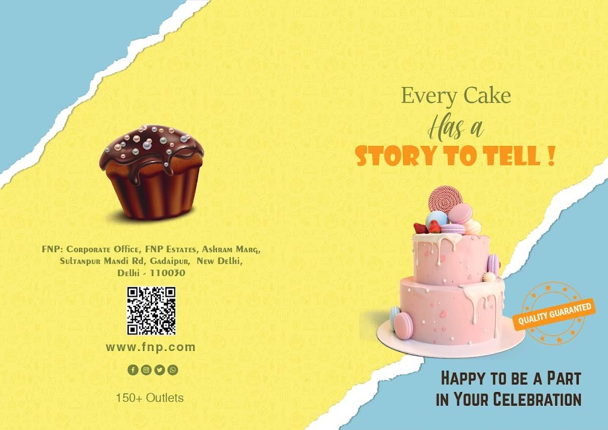 FNP Cakes - Cake Shop in Civil Lines, Bareilly menu