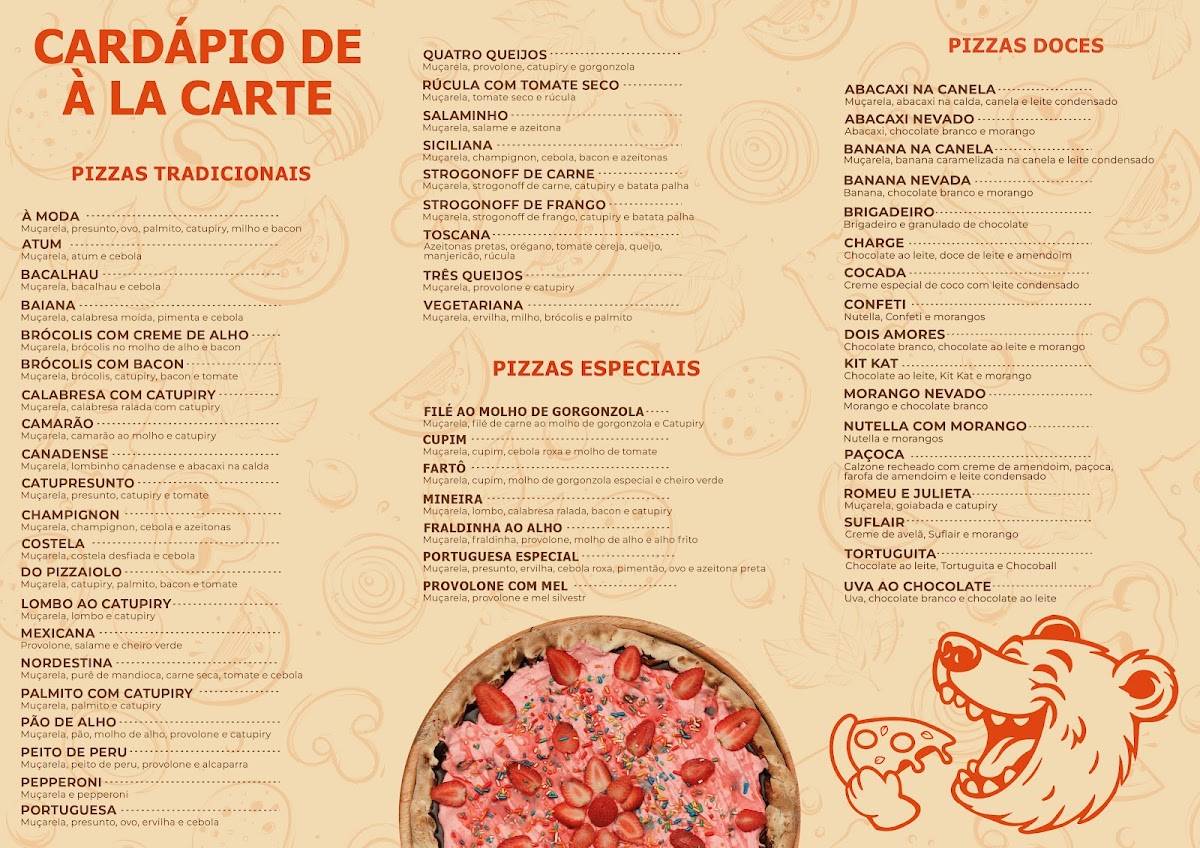 Fartito's Pizza Marília cardápio