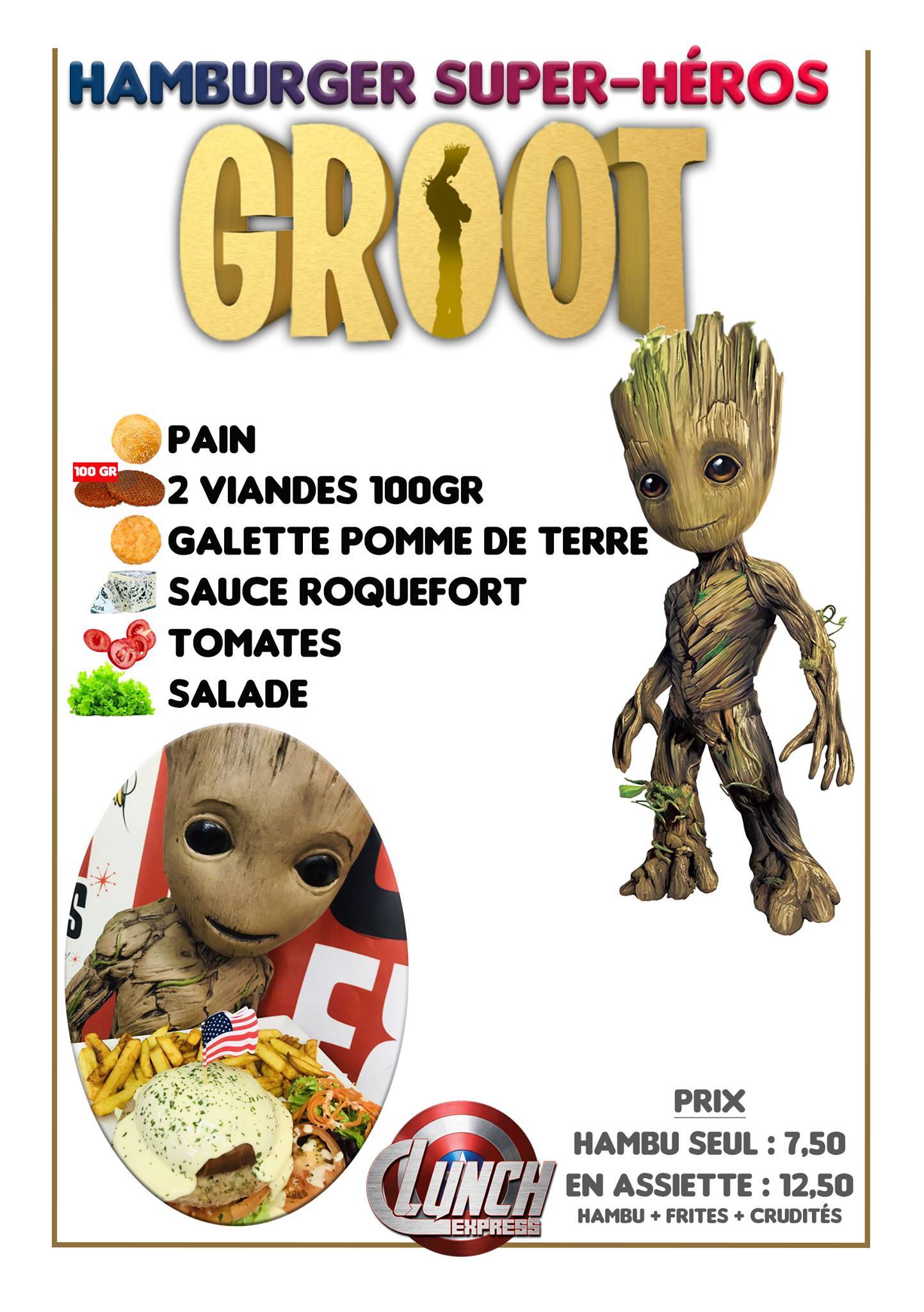 Menu de Lunch Express