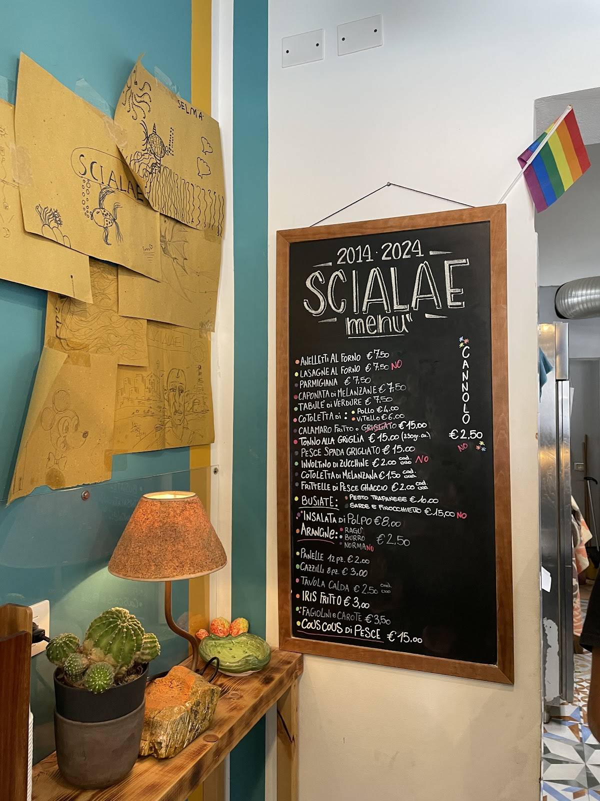 Menu di Scialae 