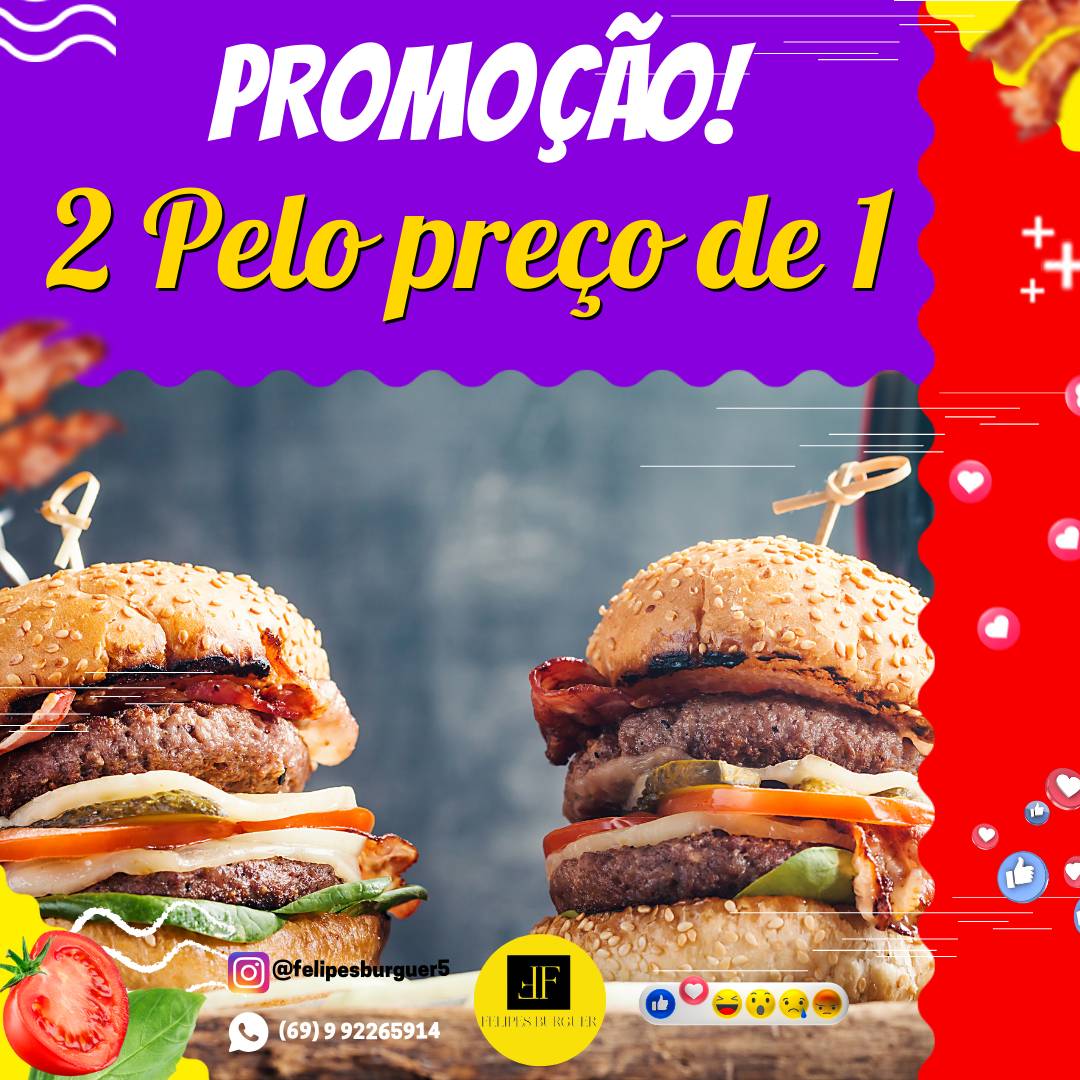 Felipes Burger cardápio