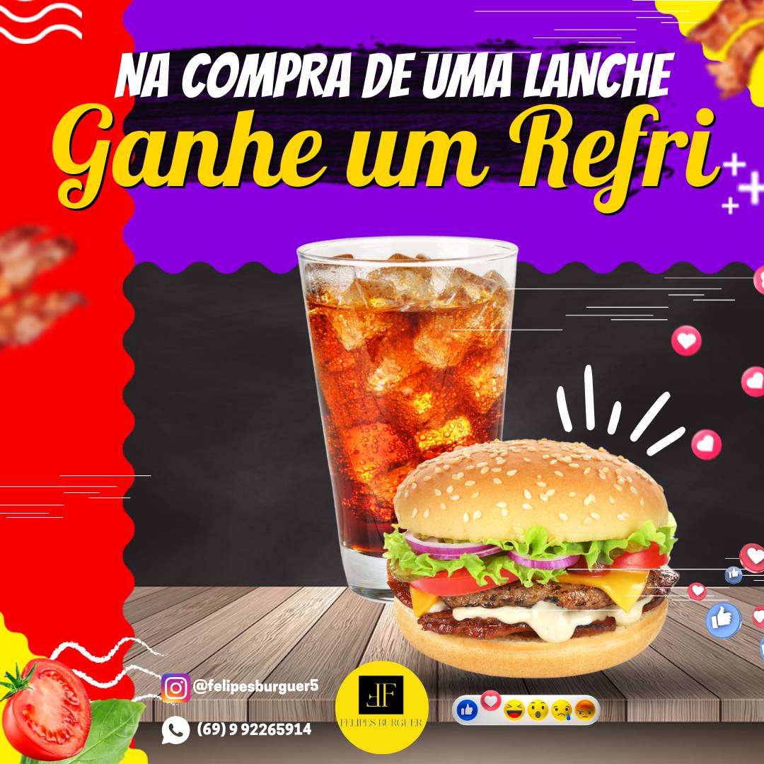 Felipes Burger cardápio