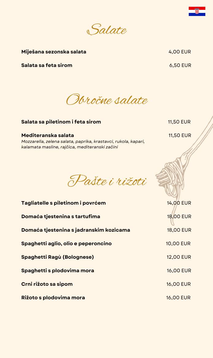Menu di Fine Grill Municipium 