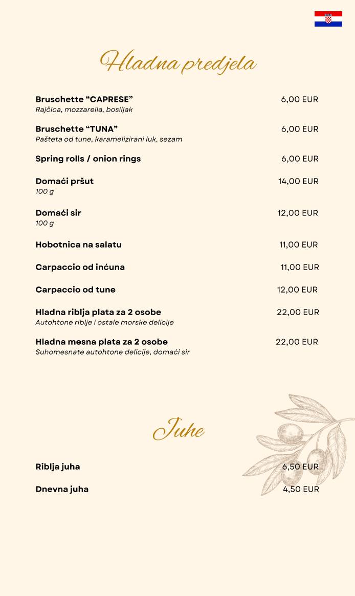 Menu di Fine Grill Municipium 