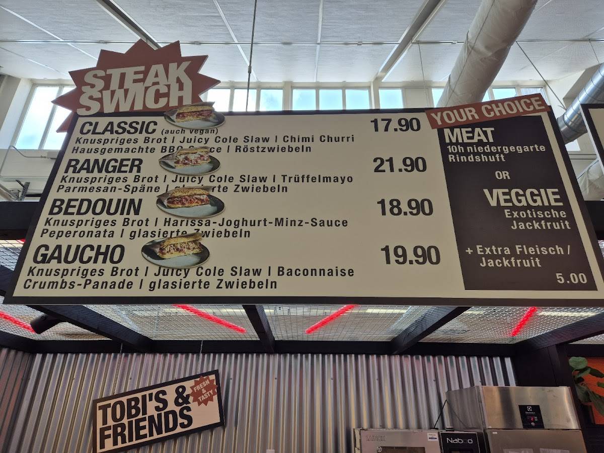 Menu di Freiruum 