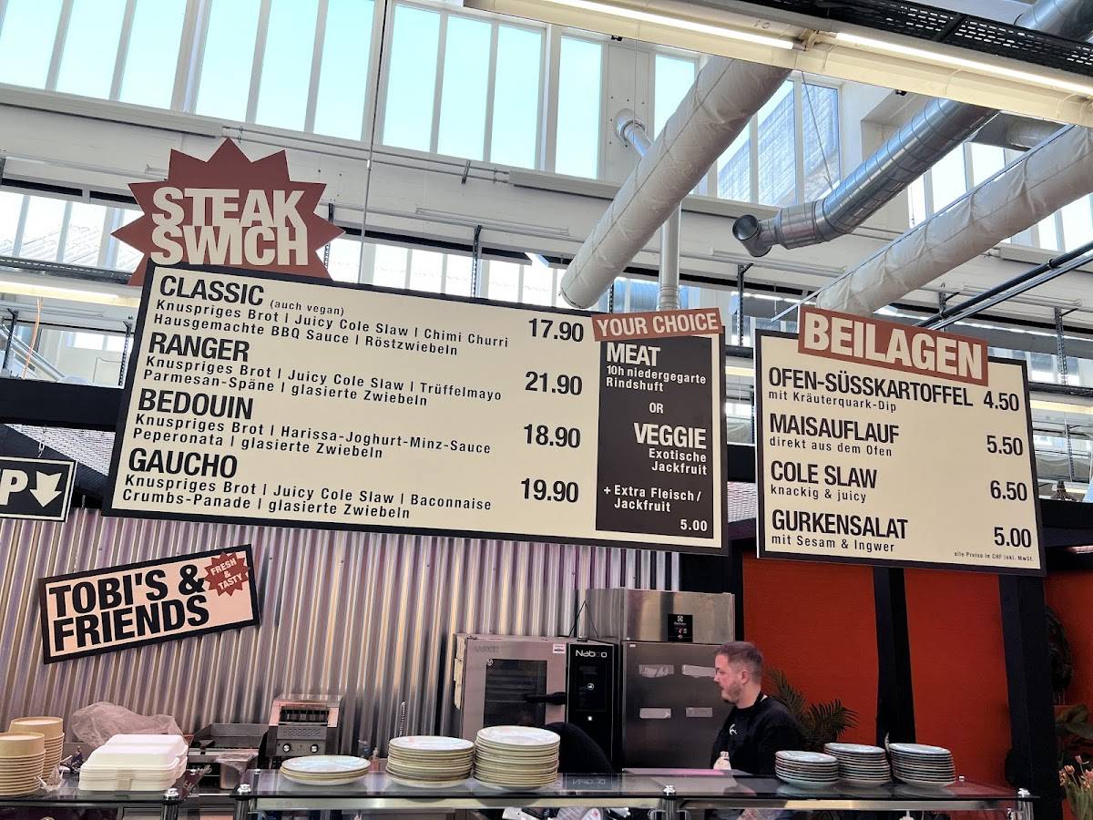 Menu di Freiruum 