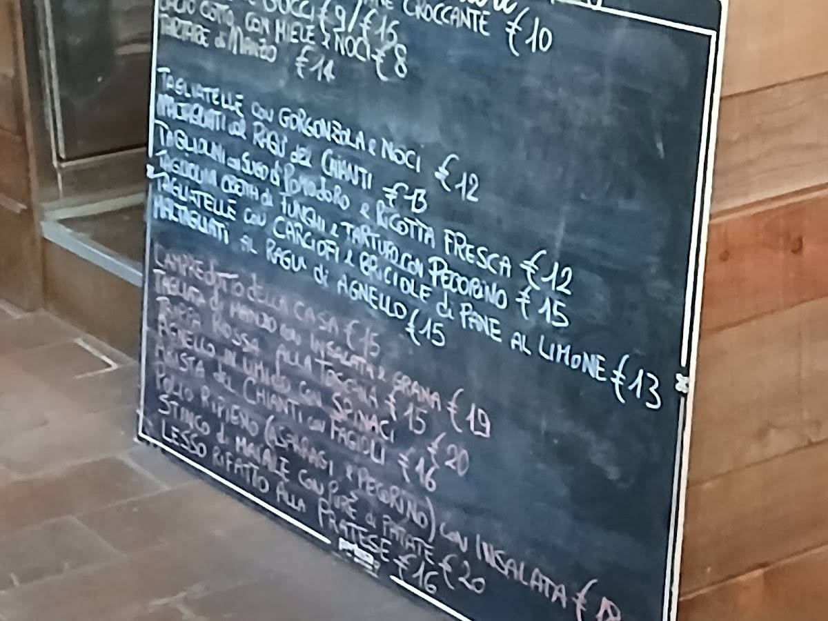 Menu di G...i Doc Ristobistro’ di GUCCI Laura e Martina 
