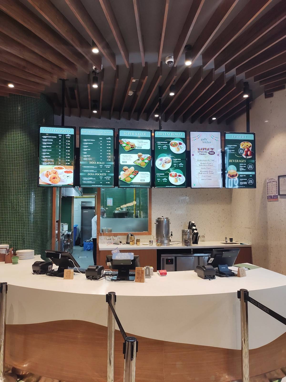 GK - “Gully Kitchen” menu