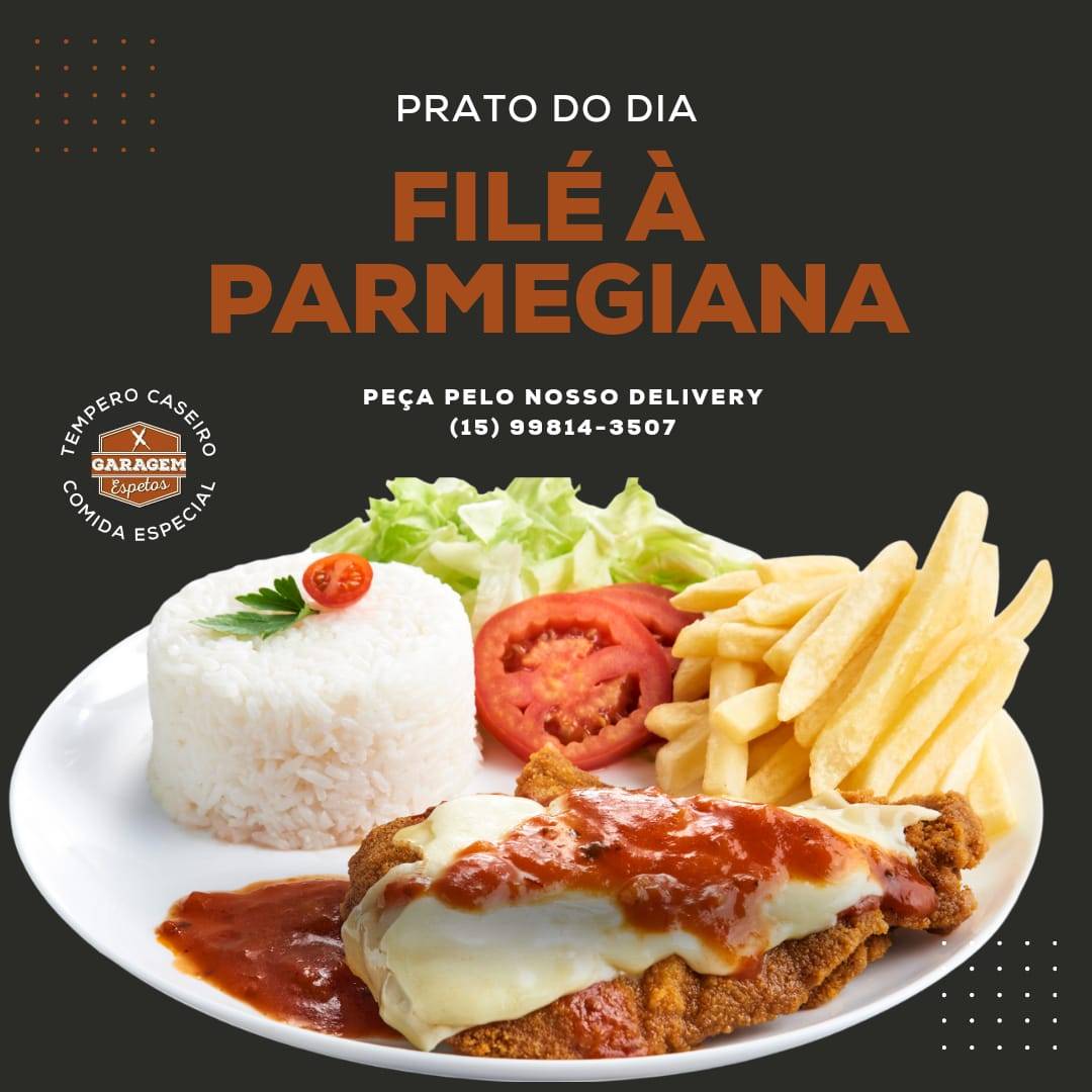 Garagem Espetos e Restaurante cardápio