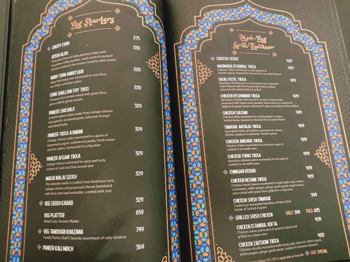 Gazebo Dhaba Lonavala menu