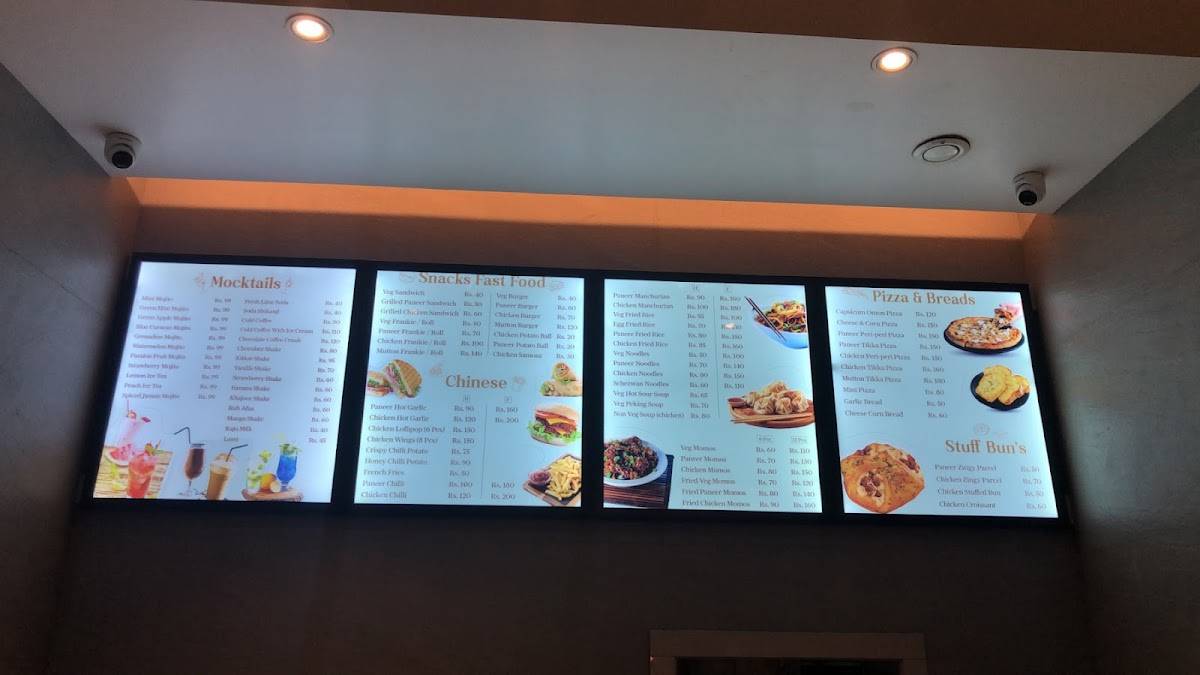 Globe Baker's & Cafe menu