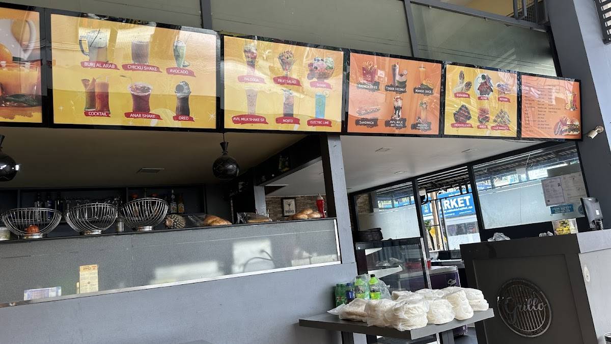 Grillo resto cafe menu