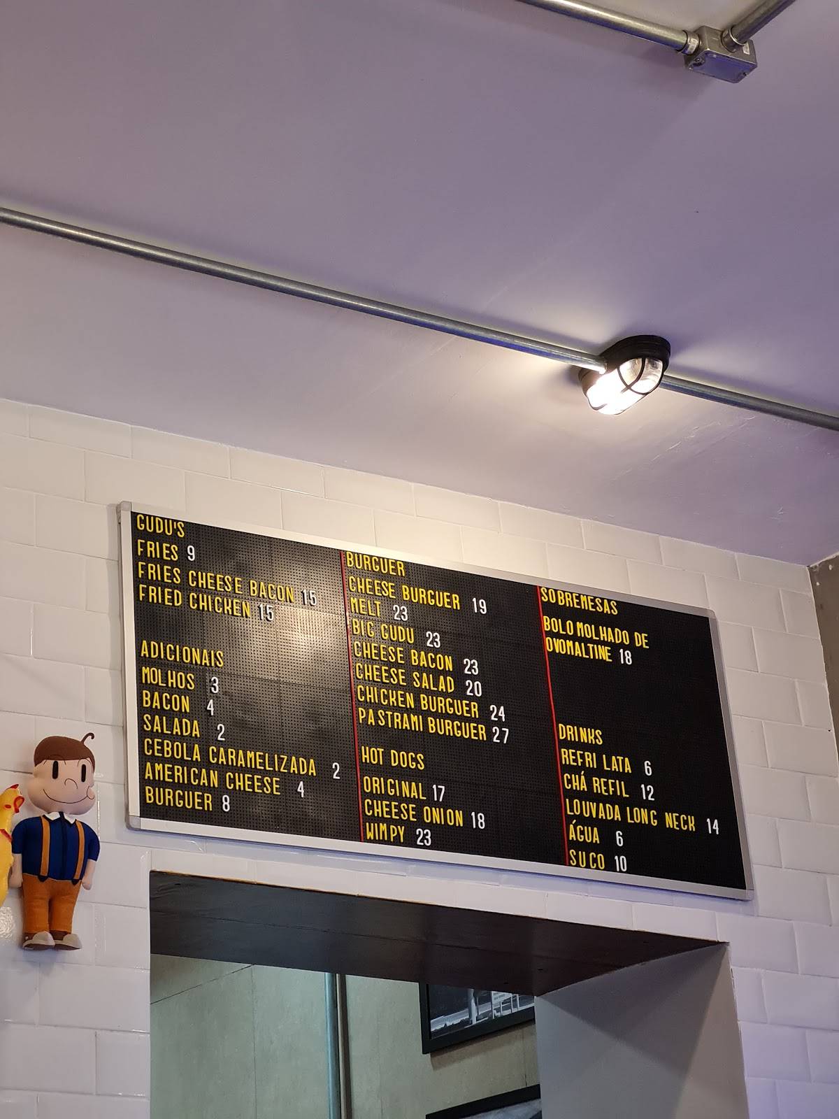 Gudus Burger - Fast Food Artesanal cardápio