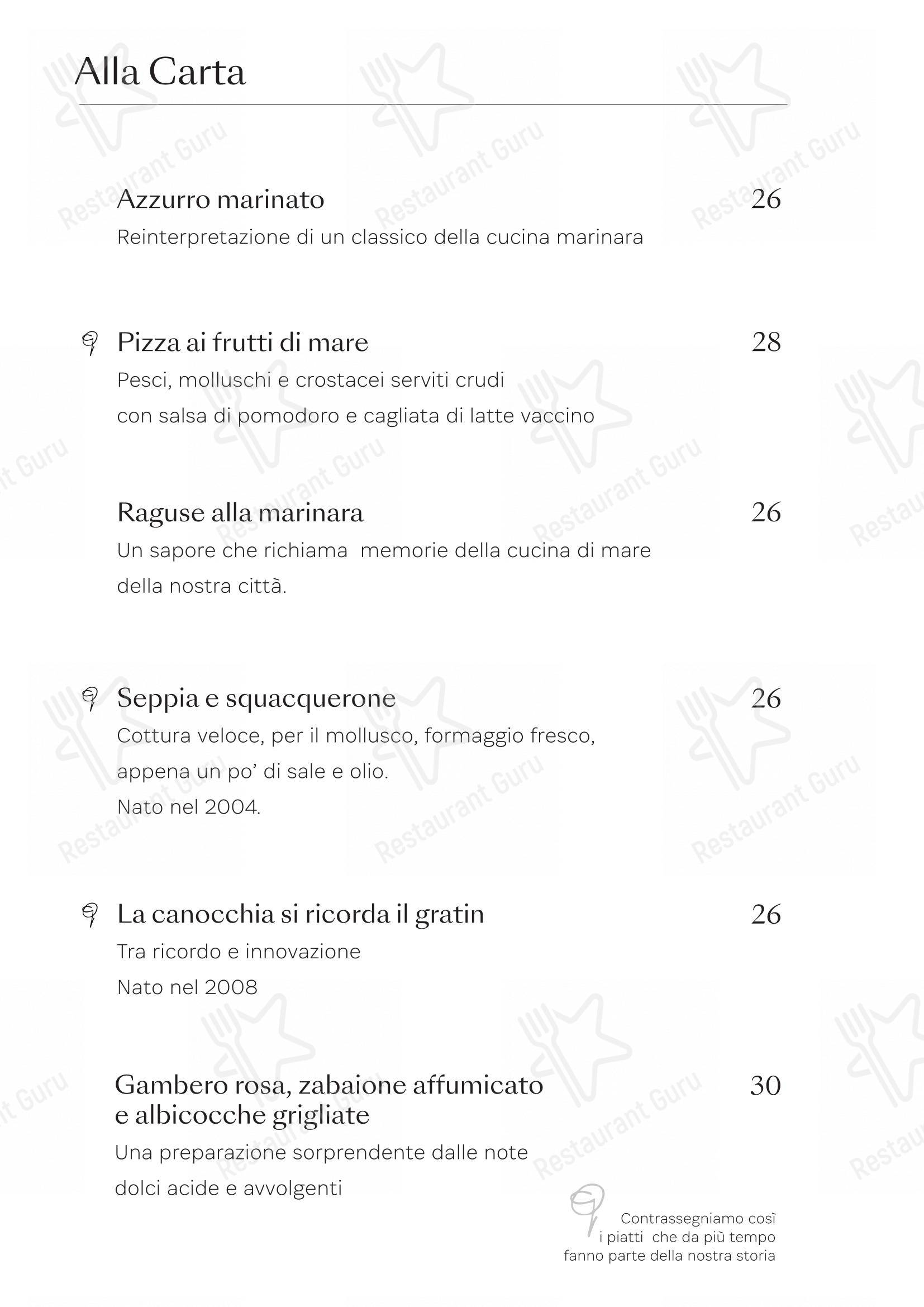 Menu di Guido - Menu