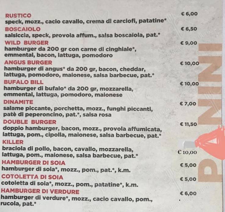 Menu di Gustò