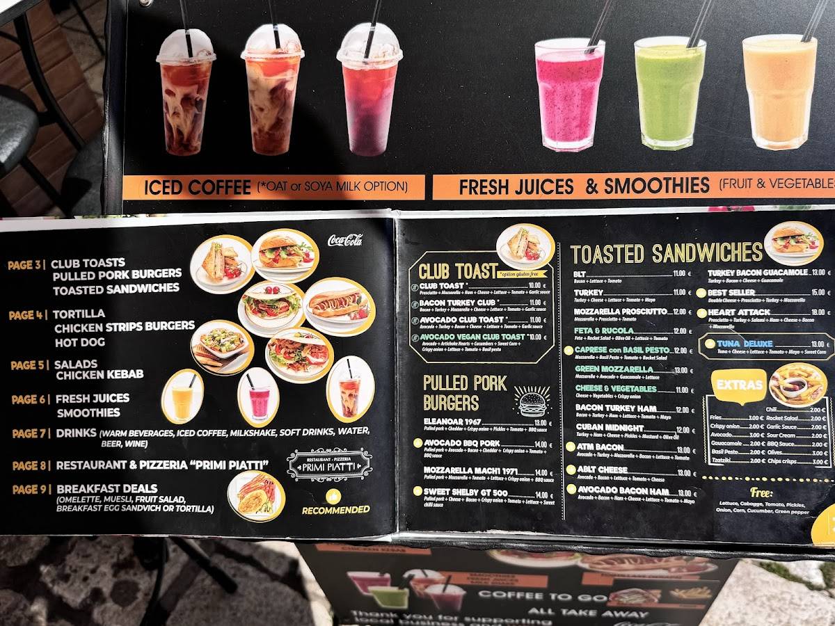 Menu de Hello