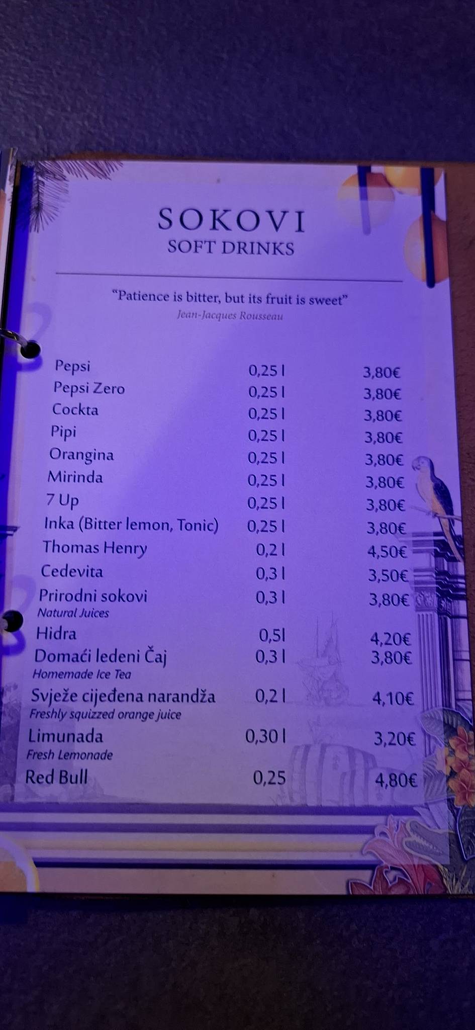 Menu di Hermanos Pizzeria & Burger bar 