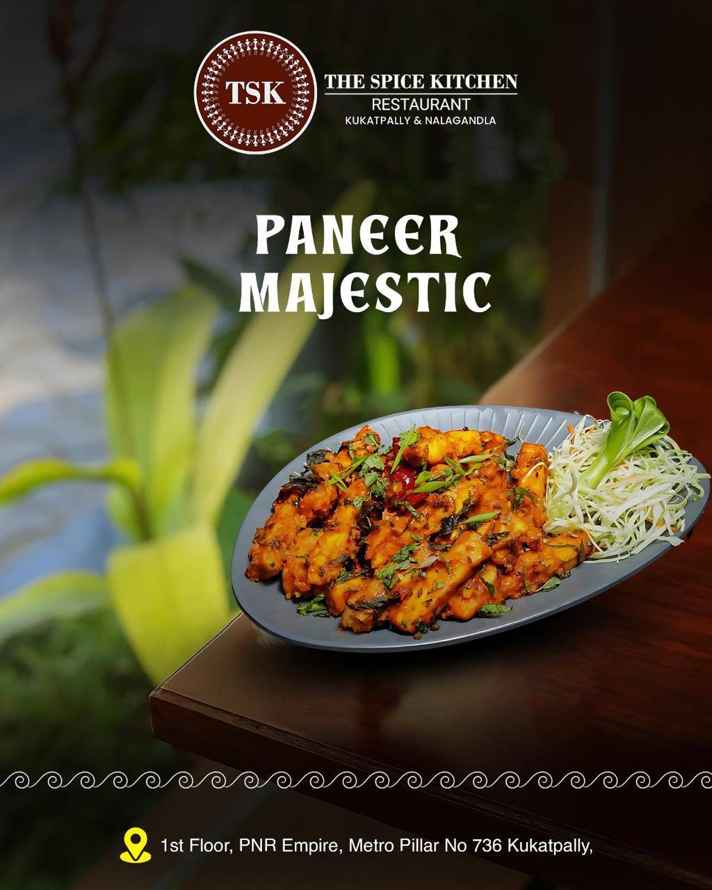 The Spice Kitchen By TSK menu