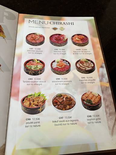 Menu de ITOUYA