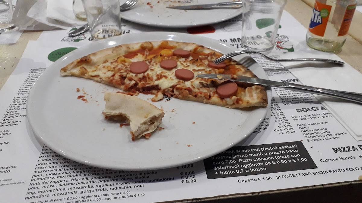 Menu di Il Cappellaio Matto 