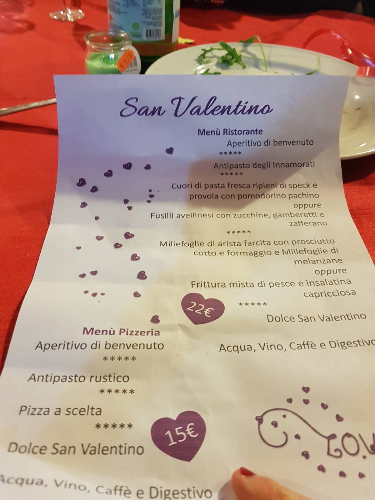 Menu di Il Castello Ristorante Pizzeria 