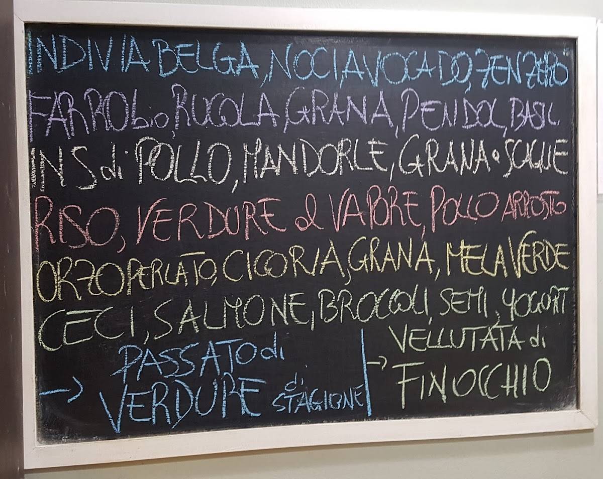 Menu di Ortaggi, cucina naturale al vapore 