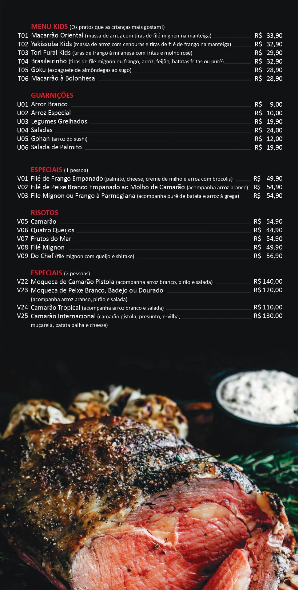 Boteco Sushi - Restaurante e Delivery cardápio