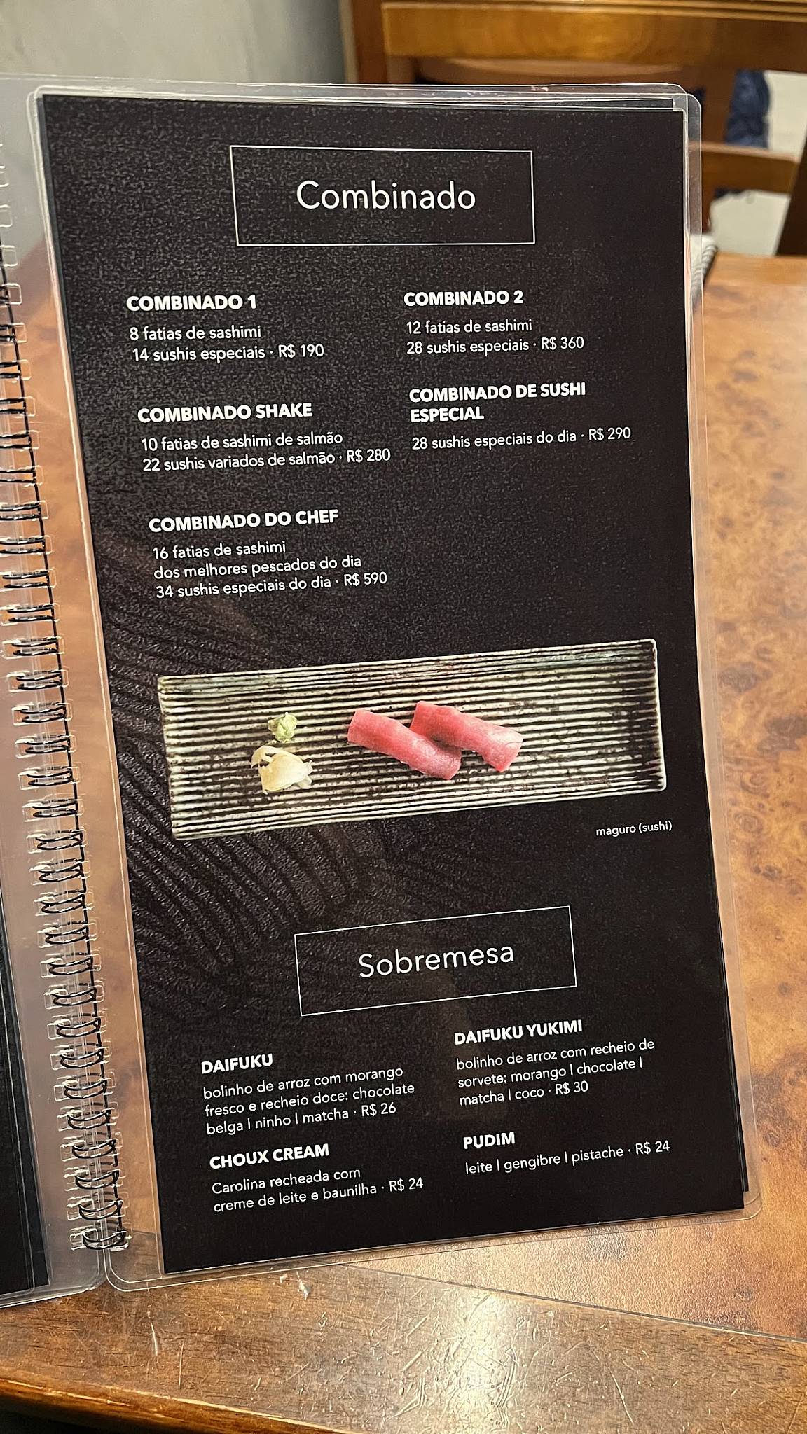 Imai Izakaya cardápio