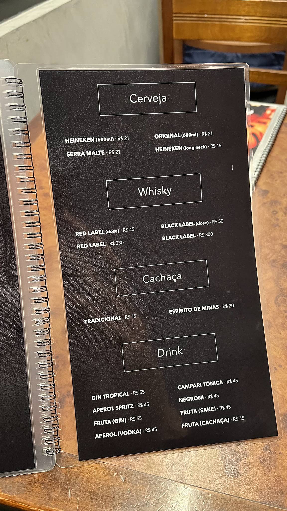 Imai Izakaya cardápio