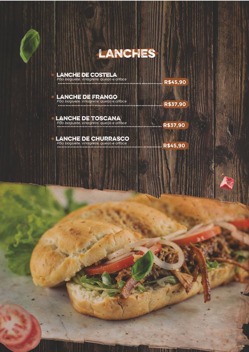 Deck 31 Restaurante e Bar cardápio