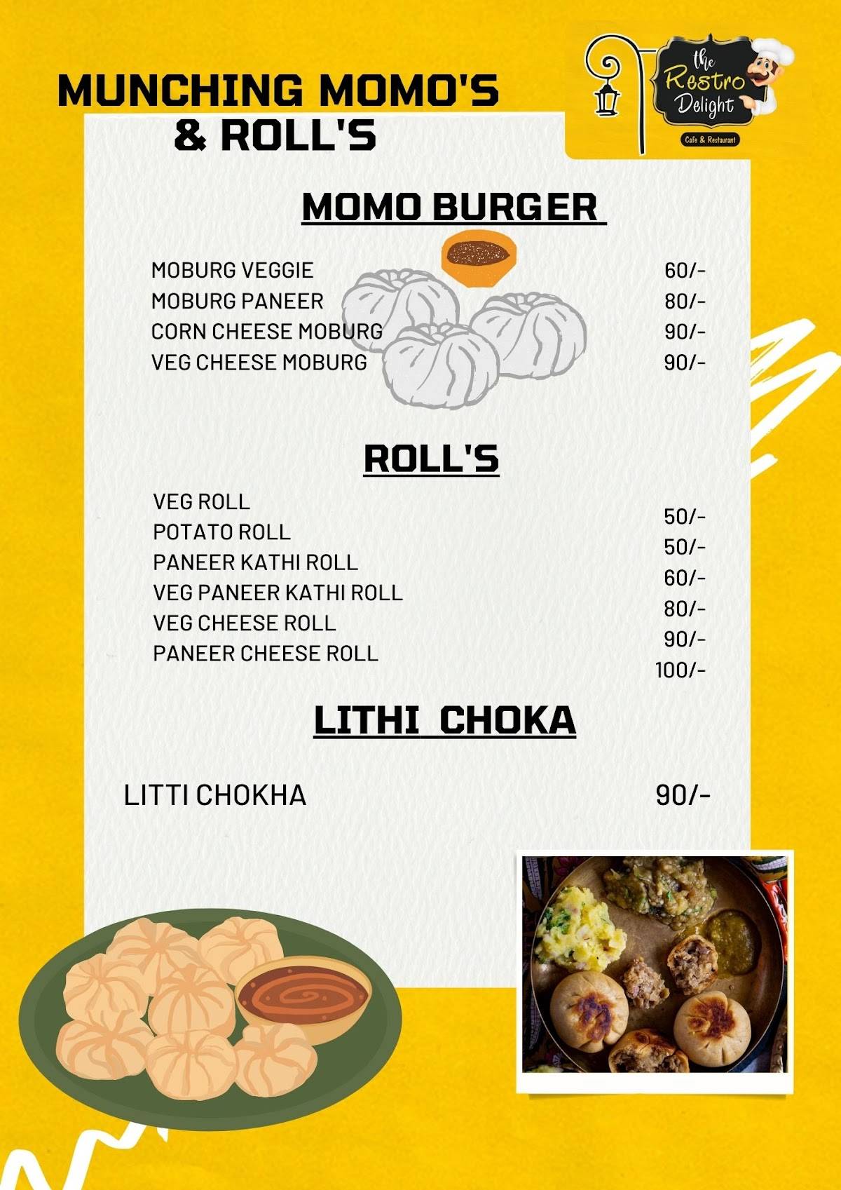 Indore Streat menu