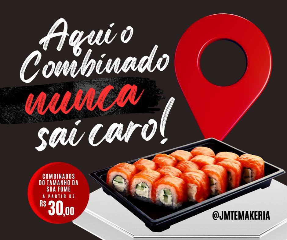 JM Temakeria Delivery de comida Japonesa Parque Santana cardápio