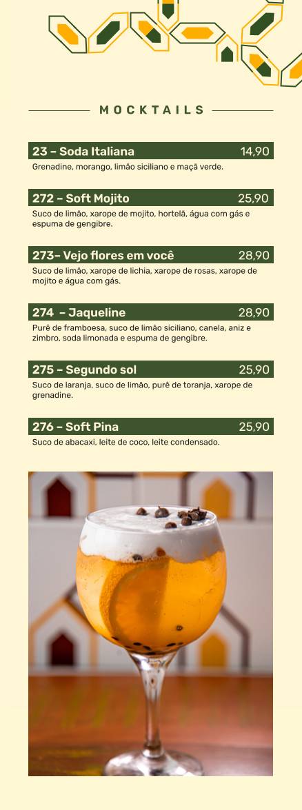 Jabuti Bar cardápio