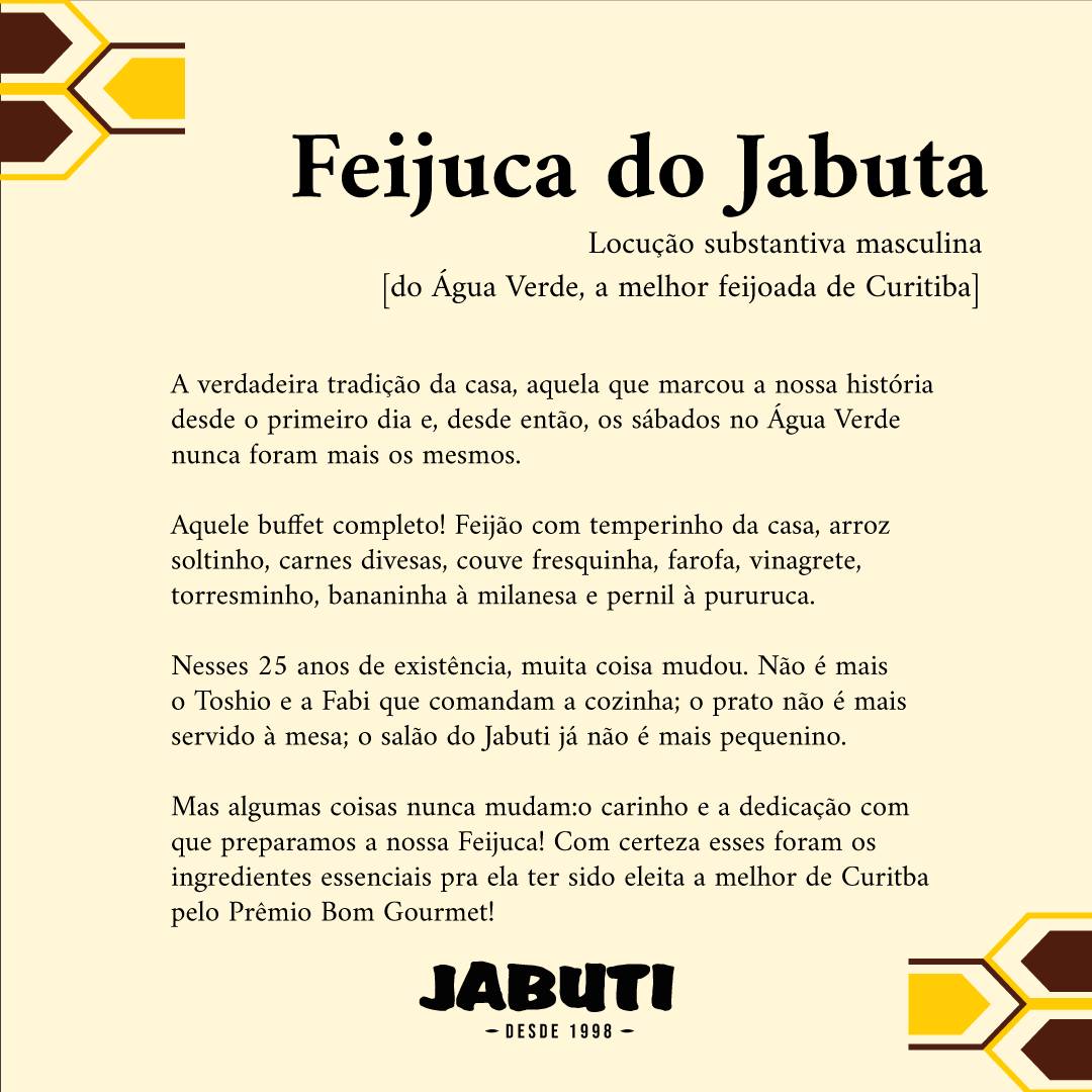 Jabuti Bar cardápio