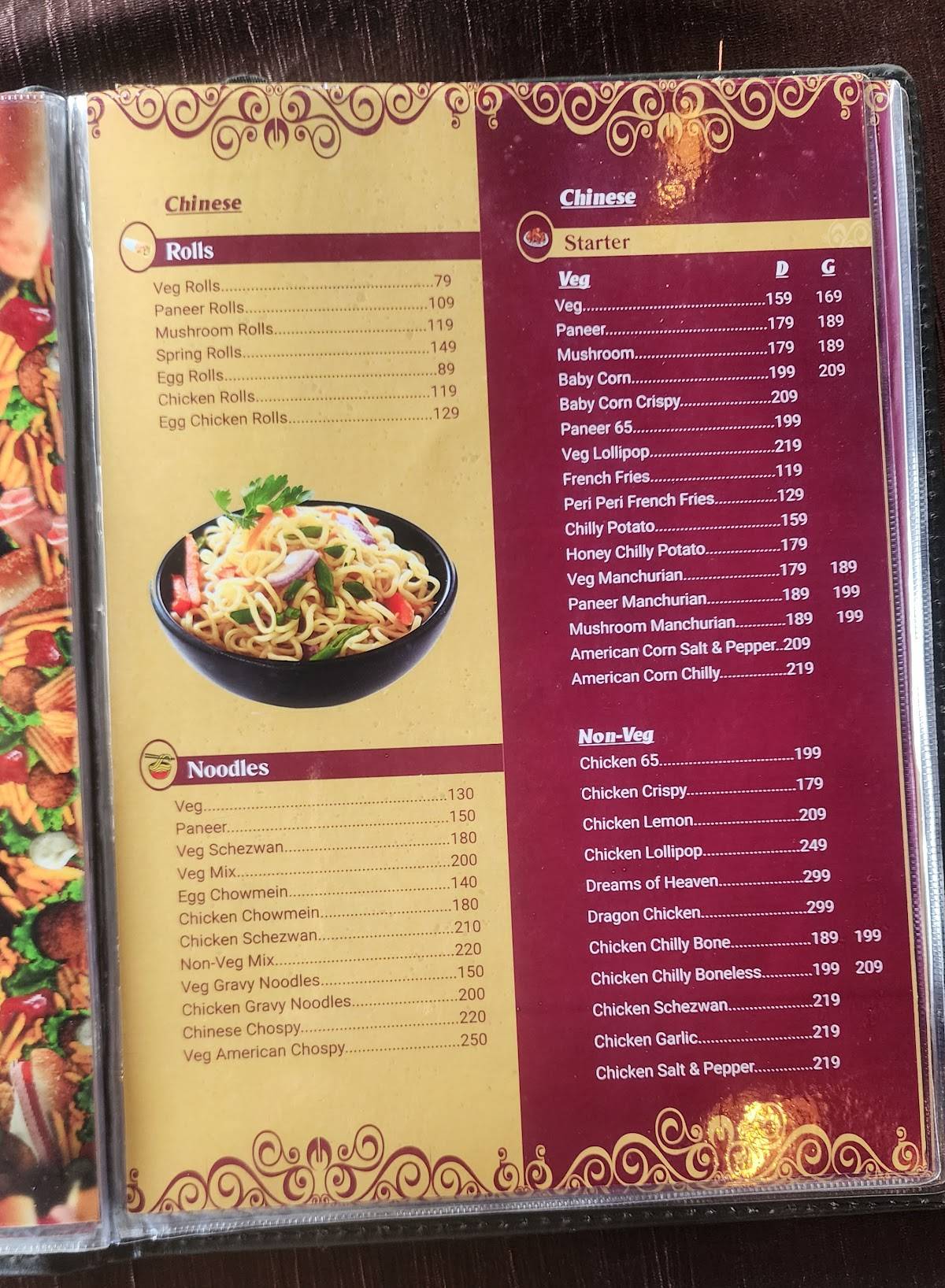 Johar Ranchi cafe & Restaurant menu