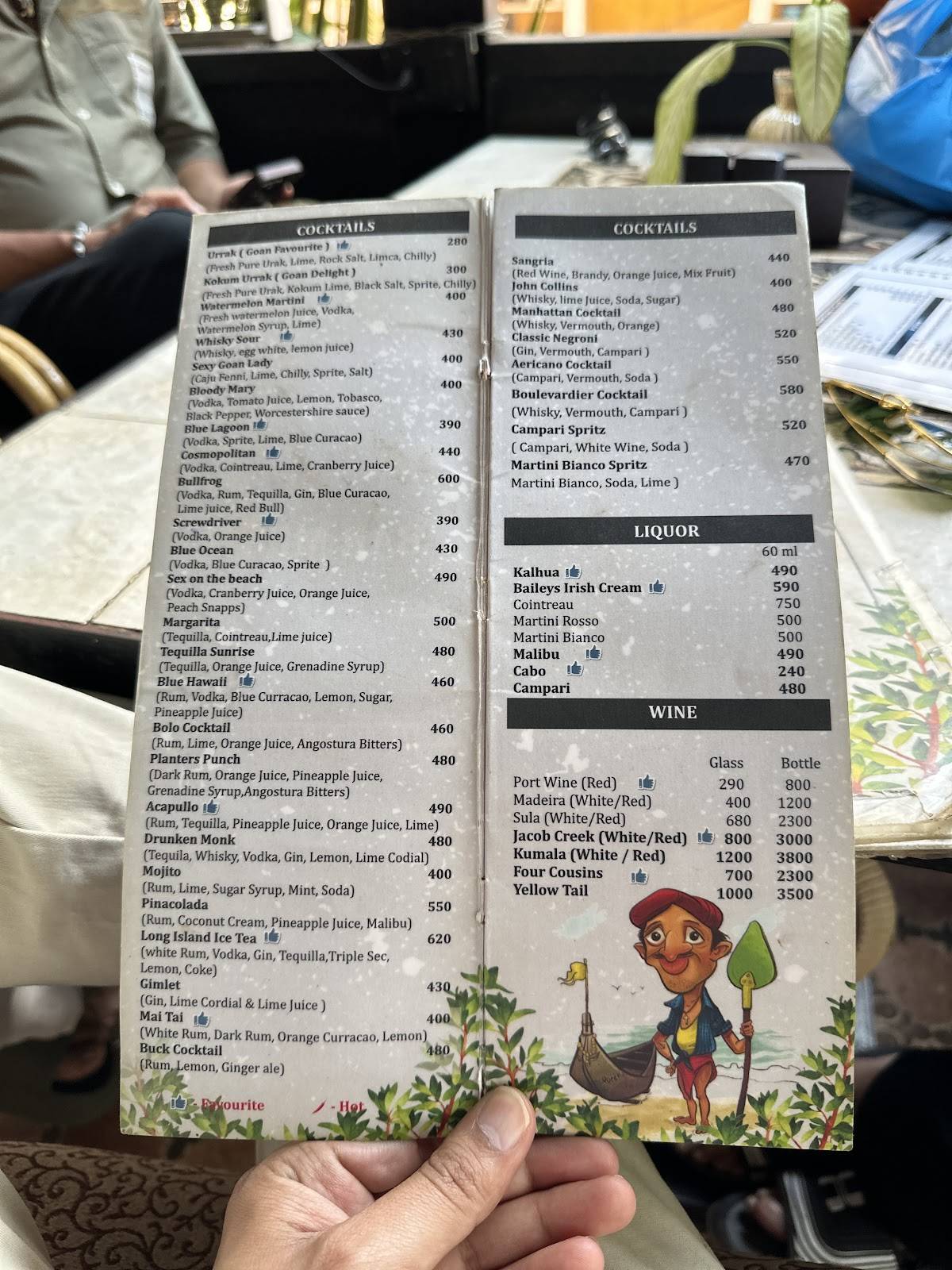 Just Lobo's Family Restaurant and Bar menu