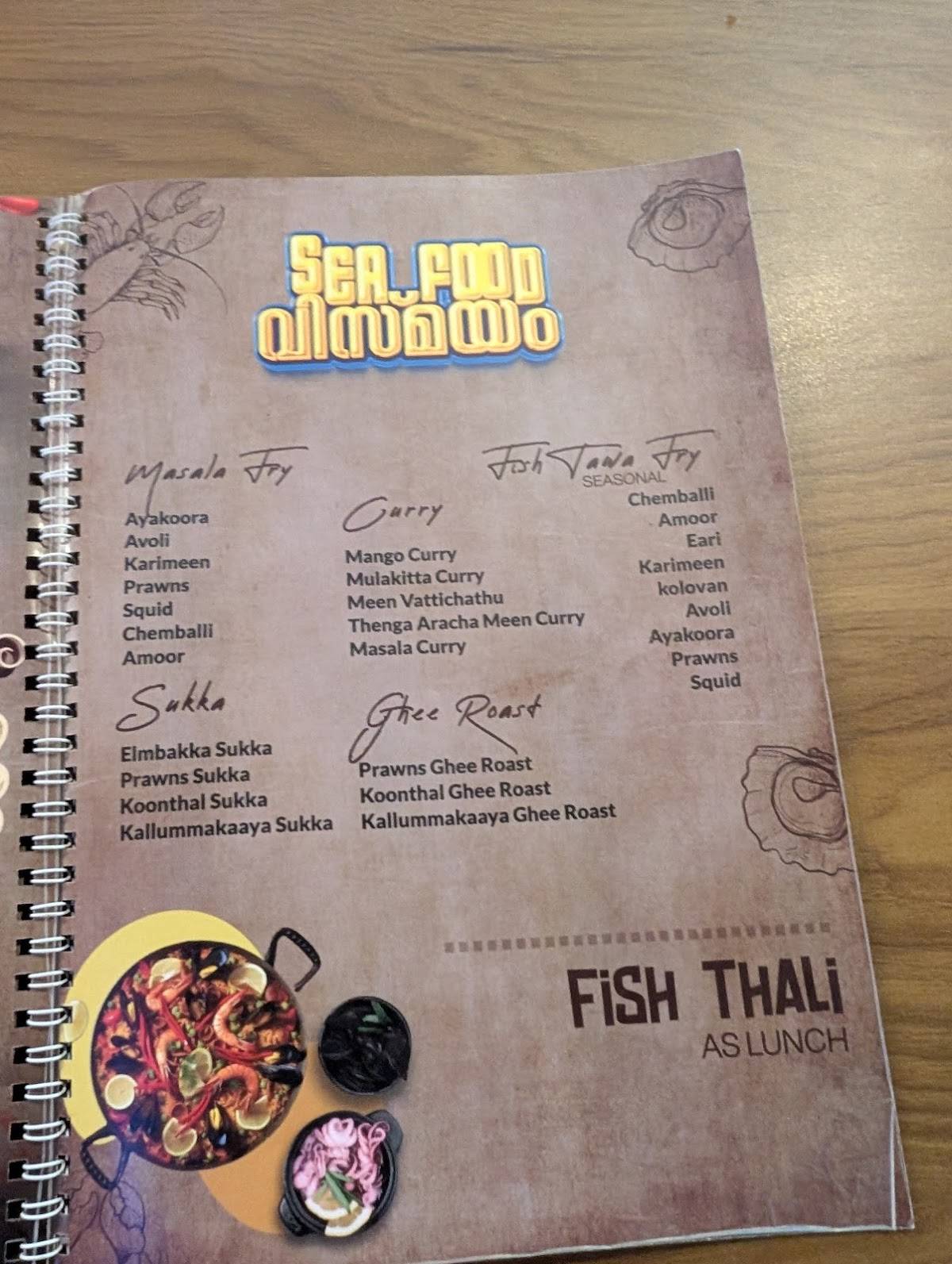 Bungalow 47 menu