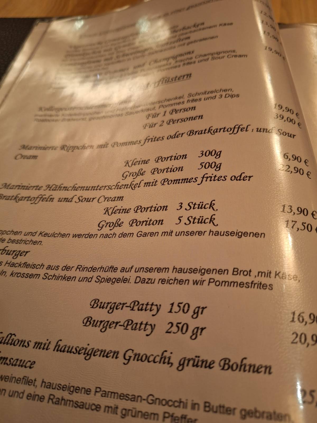 Menu de Kellergeister